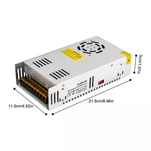 50A Spannungswandler AC 220V auf Trafo 12V Volt Transformator Schalternetzteil - Bild 1 von 13