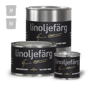 Ottosson Färgmakeri Linseed Oil Paint - Iron Oxide Black - Picture 1 of 5