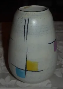 Vintage Hand-Painted Bay Keramik Ceramic Vase - Picture 1 of 7