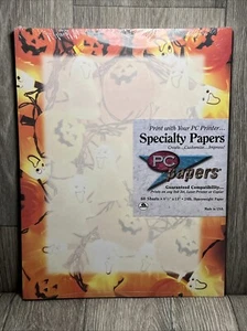 AMPAD Halloween Spezialpapiere 60 Blatt 8,5 x 11 24 Pfund schwer Neu 1999 - Bild 1 von 9