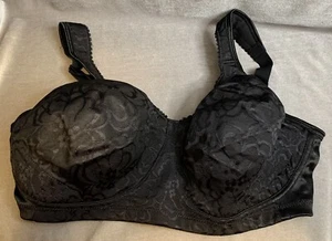 Playtex 18 Stunden BH kabellos ultimativer Lift echte Unterstützung Damen 4745 schwarz neu - Bild 1 von 7