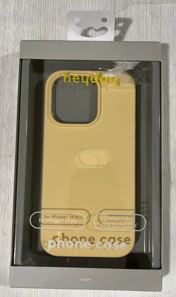 Heyday Phone Case Apple iPhone 14 Pro - Mist Yellow - Image 1 of 1