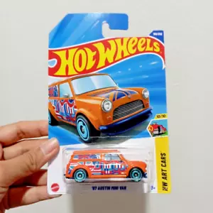Hot Wheels 2025 Case H '67 Austin Mini Van HW Art Cars - International Card #169 - Picture 1 of 3