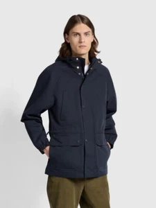 Farah Gunnar Parka Size - XL - True Navy RRP £155 - Picture 1 of 5