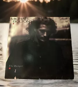 Michael Bolton The Hunger Vinyl LP • Columbia BFC 40473 • Lyric Inner • PM - Foto 1 di 19