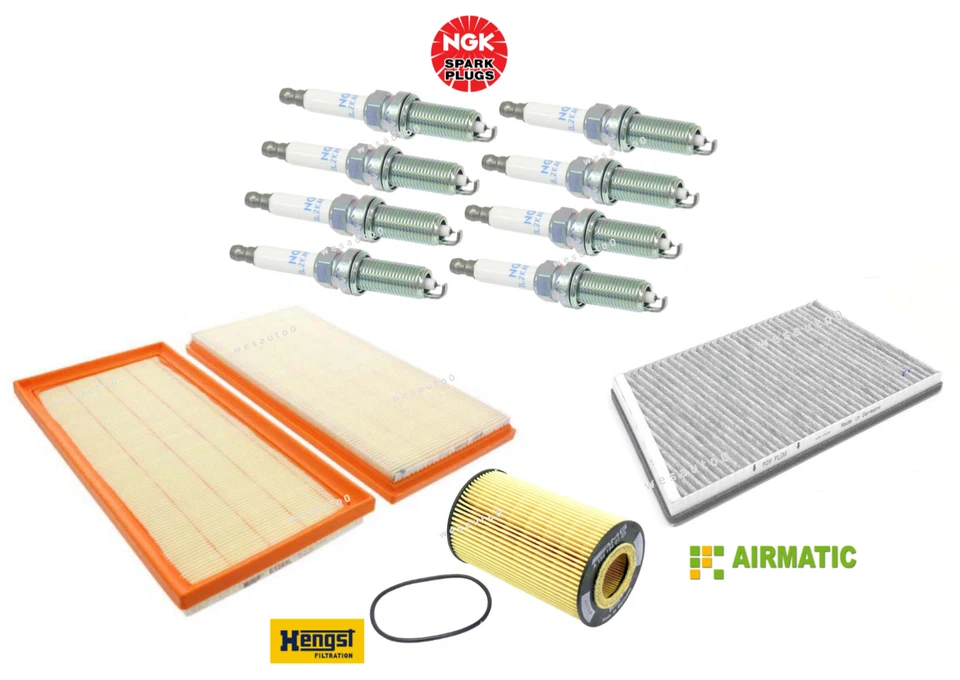 Свеча зажигания и воздушный масляный фильтр переменного тока комплект для настройки салона 12 шт от оригинального производителя для Mercedes CLK63 AMG - Изображение 1 из 1