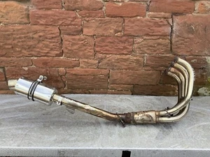 Suzuki Bandit GSF 650 2005-2007 Original Downpipes + Link Pipe + Silencer - Picture 1 of 9