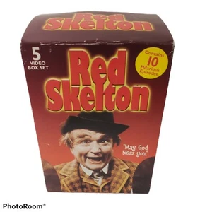Red Skeleton VHS 5 Tapes  2 Episodes each . Total of 10 Episodes May God Bless  - Bild 1 von 6