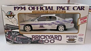 1994 MONTE CARLO BROOKFIELD COLLECTORS GUILD BRICKYARD 400 PACE CAR NASCAR PROMO - Picture 1 of 5