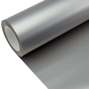 A-Flex 12,5m2 Plotter Poli Flex Premium 50cm x 25 Meter Rolle Silber Silver 430 - Bild 1 von 1