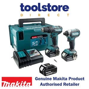 Makita DLX2283T3J 18 V Kit doppio trapano combinato brushless e a percussione + batterie - Foto 1 di 7