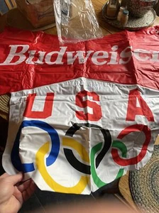 1992 budweiser bud olympic bowtie inflatable promo advertising rare - Picture 1 of 7