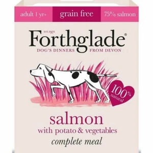 Forthglade Complete Adult Salmon with Potato & Veg Grain Free 395g - Picture 1 of 1