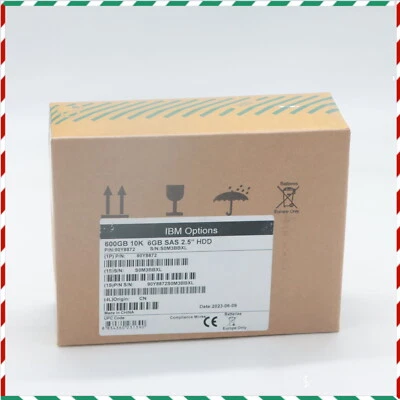 IBM  90Y8872 90Y8873 90Y8874 90Y8876 600GB 10K 6G 2.5" SAS G2HS HARD DRIVE - Image 1 of 4