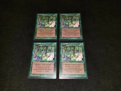 MTG 1x Revised green common LP Italian FBB Wild Growth ships w/ tracking - Image 1 of 2