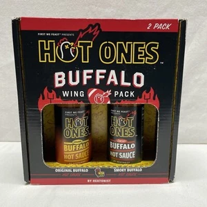 Hot Ones Buffalo Wind Sauce 2 Pack - New in Box - Picture 1 of 1