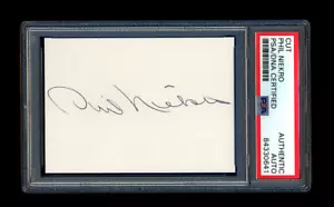 PHIL NIEKRO SIGNED MINT CUT PSA/DNA AUTOGRAPHED ATLANTA BRAVES HALL OF FAME - Picture 1 of 1