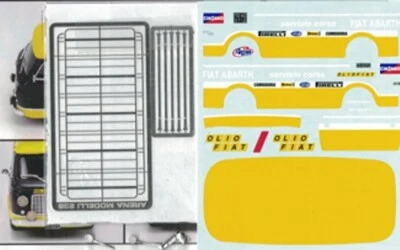 Transkit 1/43 FIAT 238 ASSISTENZA FIAT ABARTH OLIOFIAT 1975/77 Arena Tk056 - Immagine 1 di 2