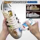 Magic White Shoes Cleaner Proszek do czyszczenia butów Super żółta krawędź Sneakersy Szczotka 