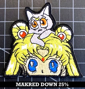 Parche bordado Sailor Moon And Diana 25% DE DESCUENTO hierro - Imagen 1 de 4