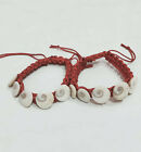 Gomati Chakra Adjustable Bracelet with Elastic Band for Men and Women 2pcs