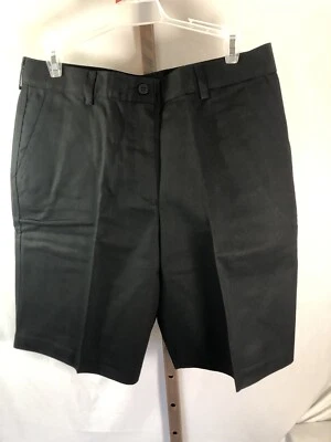 Pantalones cortos negros para mujer talla 8 uniforme de trabajo nuevo con etiqueta Edwards #8459 Foto 1 de 4