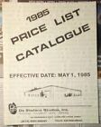 1985 De Stefano Studios Woburn Ma Price List Catalogue
