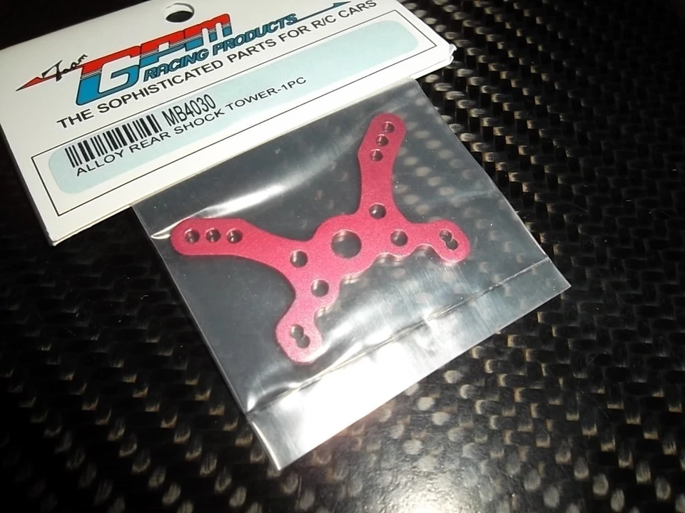 GPM MB4030 support amortisseur arrière alu "rouge" ANDERSON MB4 - Photo 1/1