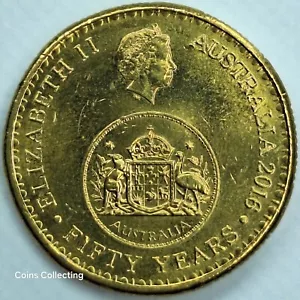 2016 1 Dollar Australian Coin - Change Over (50th Anniversary) - Circulated RARE - Picture 1 of 24