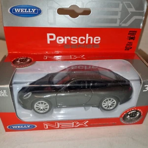 Porsche 911 Carrera S grau 1:43 Welly NEX Modellauto neu ovp Modellauto - Bild 1 von 2