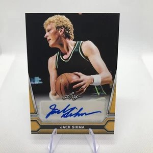 2021 Leaf Gold - Jack Sikma Auto - #BA-JS1 - Sonics - HOF - Picture 1 of 3