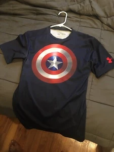 Under Armour Captain America Marvel compression Med Alter Ego - Picture 1 of 2