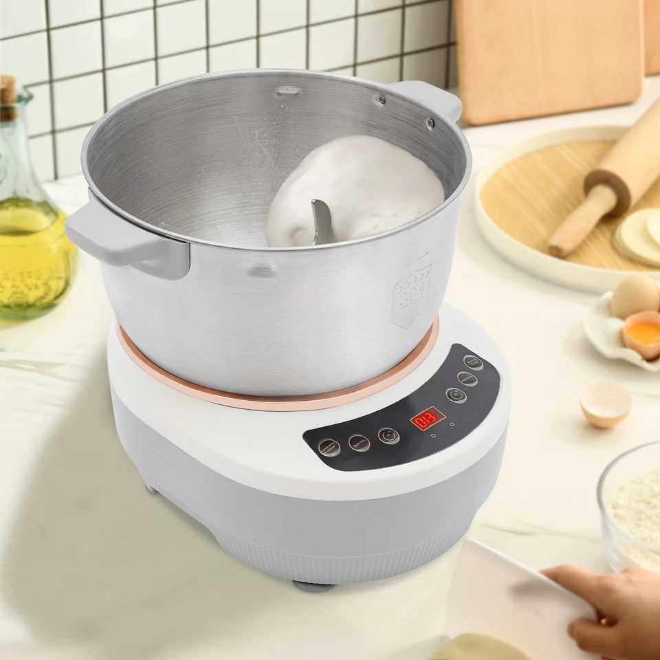 5L Electric Dough Maker Dough Mixer Machine Flour Kneading Machine 169.09Oz - Image 1 of 4