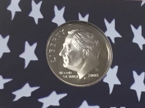 2008 S CLAD 50 STATES GEM PROOF DEEP CAMEO ROOSEVELT DIME REALLY NICE HIGH GRADE Cover