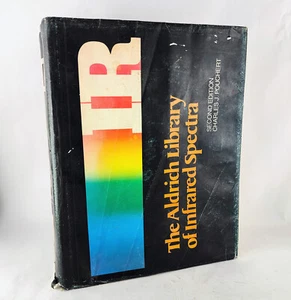 Aldrich Library of Infrared Spectra 2nd Ed w/ DJ 1978 Pouchert Aldrich Chemical - Picture 1 of 10