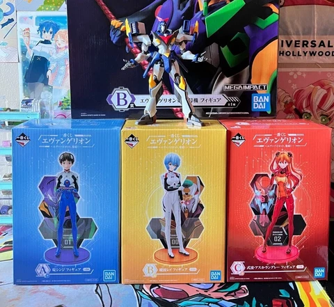 Evangelion Eva Pilot Gather! Ichiban Kuji ABC Prize, EVA Unit-01 vs EVA Unit-13 Cover