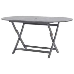 Outdoor Folding Table Garden Patio Dining Camping Bistro 160x85x75cm Solid Wood - Picture 1 of 10