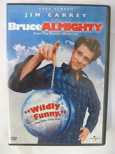 Bruce Almighty (DVD, 2003, Full Frame) Jim Carrey - Imagen 1 de 1