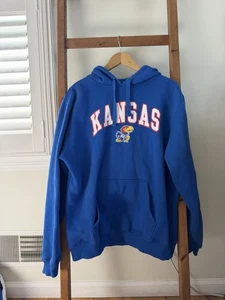Vintage Kansas Jayhawks Hoodie KU Top Of The World Blau Größe XL - Bild 1 von 3