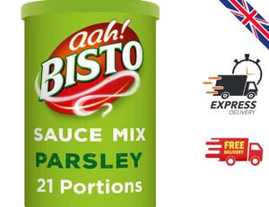 Bisto Deliciously Creamy Parsley Sauce Mix 185 g Drum Pack of 1 Free & Fast Ship - Picture 1 of 3