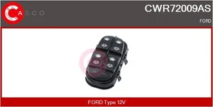 CWR72009AS CASCO Switch, window regulator for FORD - Picture 1 of 1