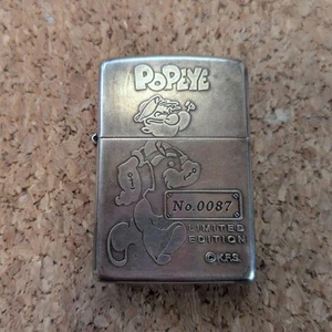 Zippo Lighter 05 Limited Popeye Made By 1994 - Picture 1 of 7