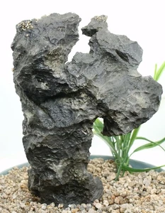 Viewing stone suiseki-scholar rock Ying stone Rough Decor Rockery bonsai J286 - Picture 1 of 8
