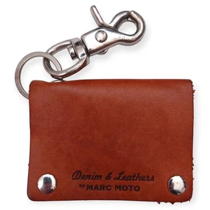 By Marc Moto Denim & Leathers Gürtelclip mit Leder Schlüsselanhänger Motorrad Biker - Bild 1 von 5