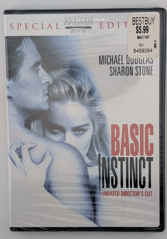 Basic Instinct (Special Edition Unrated Director's Cut DVD, 2001, Widescreen New - Image 1 of 2