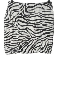 BIBA Minifalda Mujeres Talla EU 40 blanco-negro look casual - Imagen 1 de 5