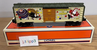 Lionel 6-25961 Thanksgiving Day Parade Holiday Boxcar O Gauge Train Turkey Santa - Image 1 of 4