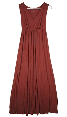 Isabel Maternity By Ingrid & Isabel Womens V-Neck Maxi Dress Size XS Pink - Image 1 of 4