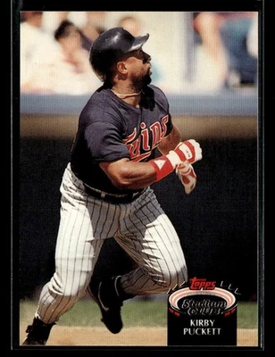 1992 Stadium Club Kirby Puckett #500 - Image 1 of 2