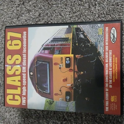 Class 67 ~ EWS High Speed Diesl Locomotive (DVD) Railway DVD ~ CineRail - Image 1 of 2